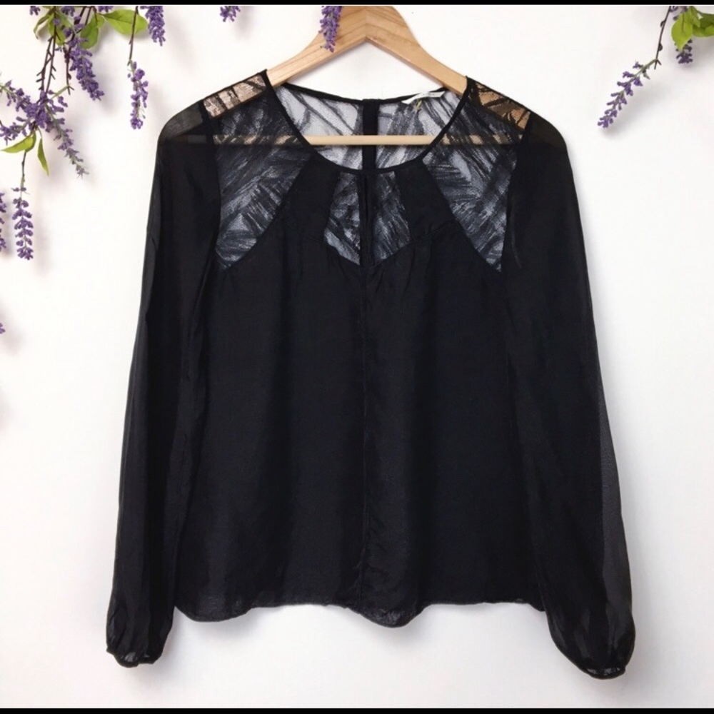 Anthropologie Leifsdottir Silk Top